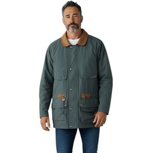 Vintage London Fog Barn Jacket Evergreen Chore Utility Coat Small
M